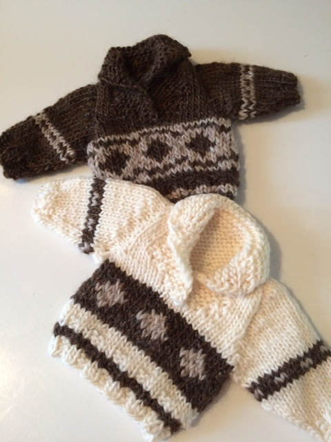 baby cowichan sweater