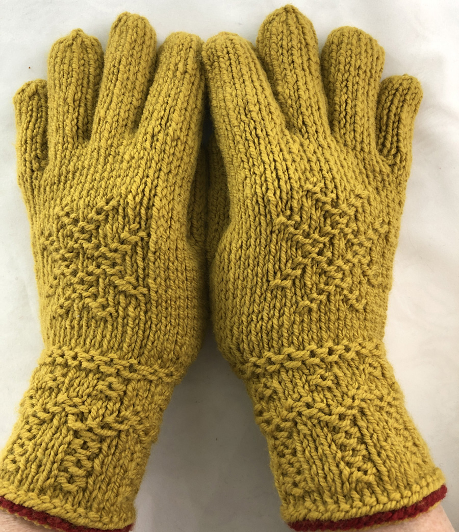 Toasty Twined Gloves Pattern